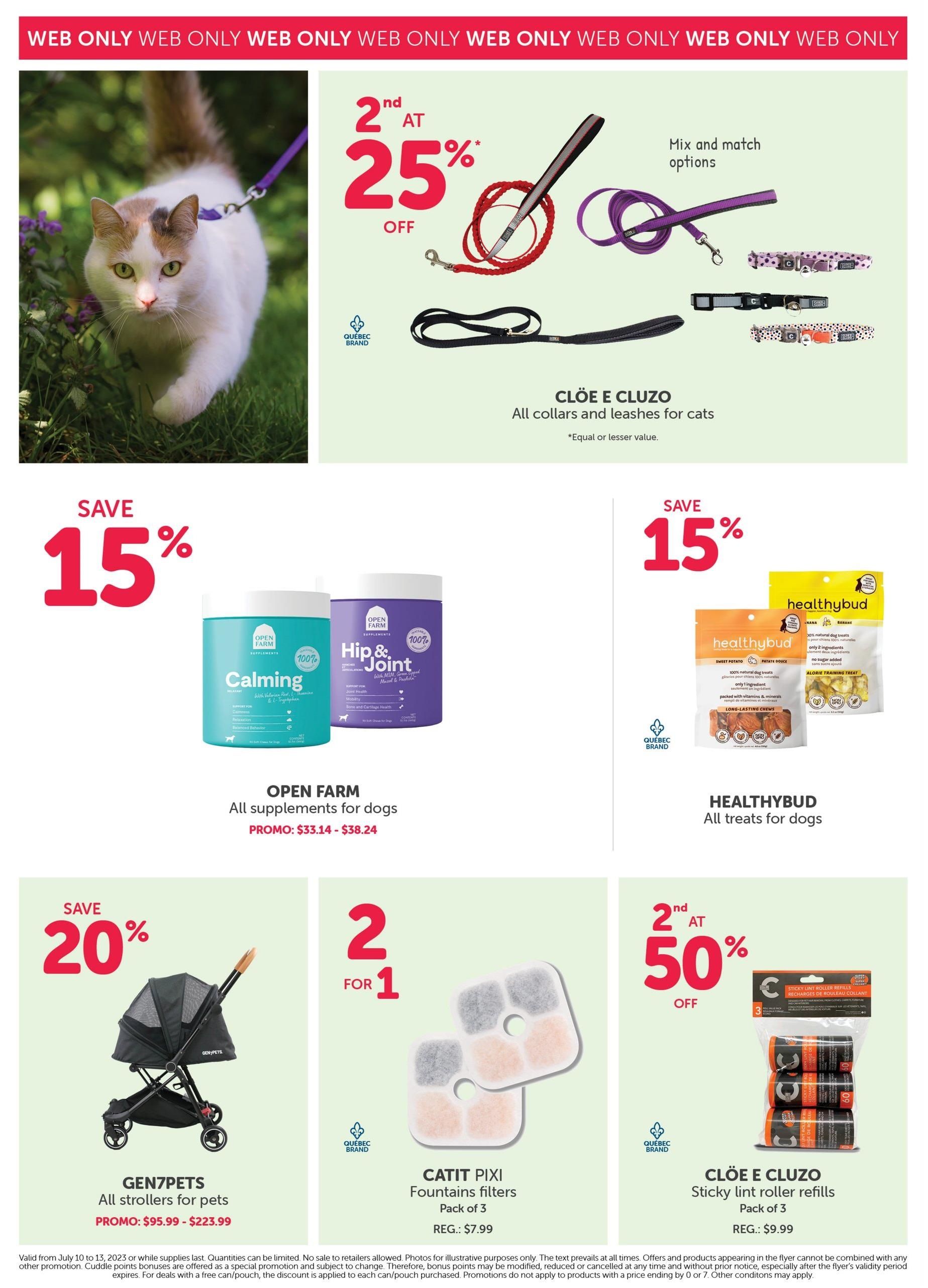 Mondou Flyer July 10 to 13