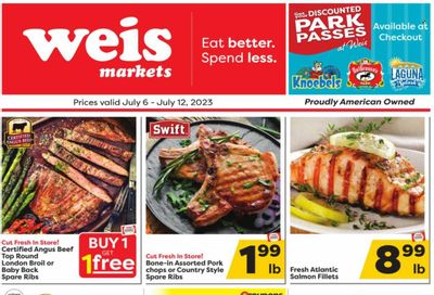 Weis (MD, NY, PA) Weekly Ad Flyer Specials July 6 to July 12, 2023