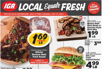 IGA (AL) Weekly Ad Flyer Specials July 5 to July 11, 2023