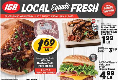 IGA (VA) Weekly Ad Flyer Specials July 5 to July 11, 2023