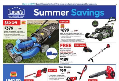 Lowe's Weekly Ad Flyer Specials July 6 to July 12, 2023