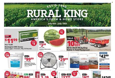 Rural King (AL, IN, KY, MI, OH, TN, WV) Weekly Ad Flyer Specials July 6 to July 19, 2023