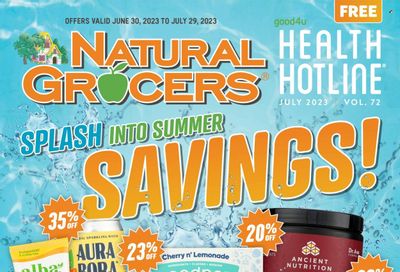 Natural Grocers Weekly Ad Flyer Specials June 30 to July 29, 2023