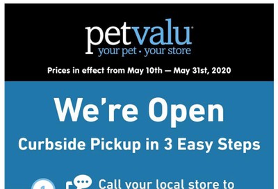 Pet Valu Flyer May 10 to 31