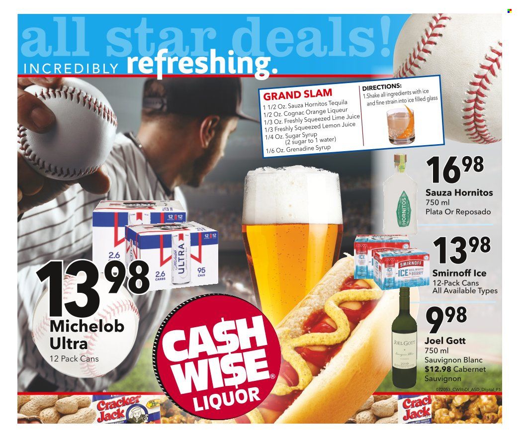 Cash Wise Liquor Only (MN) Weekly Ad Flyer Specials July 5 to August 1, 2023