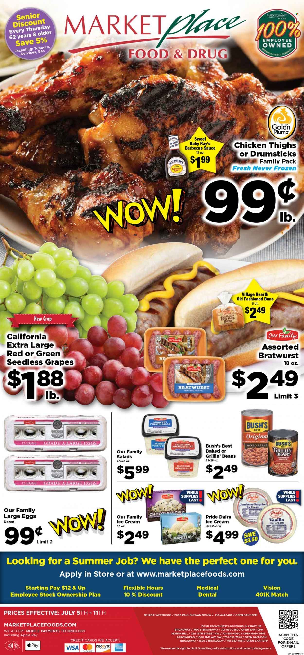 Marketplace Foods (ND) Weekly Ad Flyer Specials July 5 to July 11, 2023