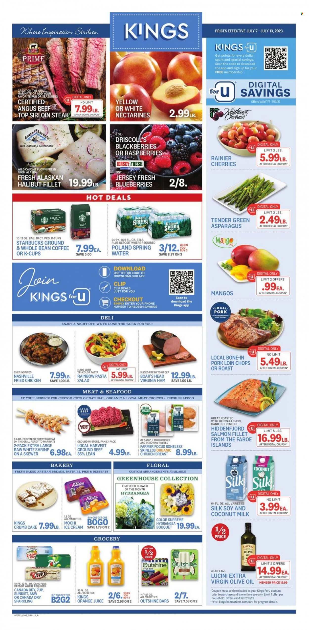 Kings Food Markets (CT, NJ, NY) Weekly Ad Flyer Specials July 7 to July 13, 2023