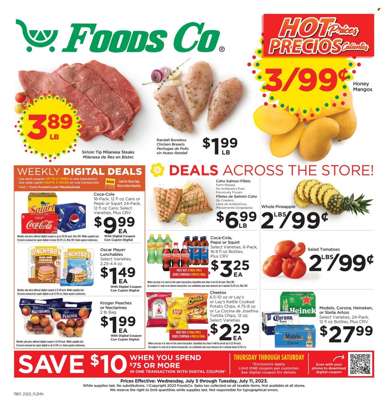 Foods Co (CA, OH, VA) Weekly Ad Flyer Specials July 5 to July 11, 2023