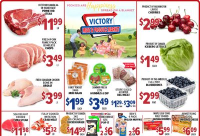 Victory Meat Market Flyer July 11 to 15