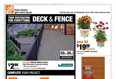 Home Depot (QC) Flyer July 13 to 19