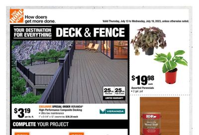 Home Depot (Atlantic) Flyer July 13 to 19