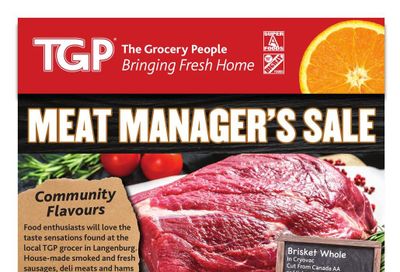 TGP The Grocery People Flyer July 13 to 19