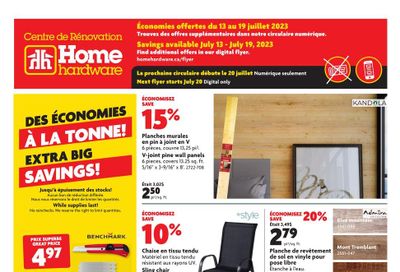 Home Hardware Building Centre (QC) Flyer July 13 to 19