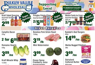 Bulkley Valley Wholesale Flyer July 13 to 19