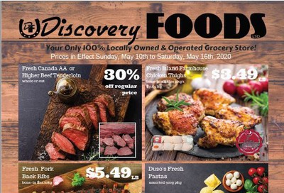 Discovery Foods Flyer May 10 to 16