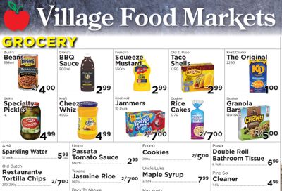 Village Food Market Flyer July 12 to 18