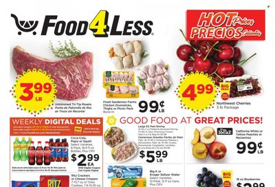 Food 4 Less (CA) Weekly Ad Flyer Specials July 12 to July 18, 2023