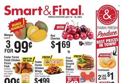 Smart & Final (CA) Weekly Ad Flyer Specials July 12 to July 18, 2023