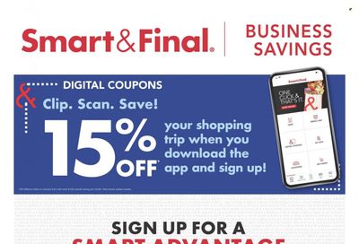 Smart & Final (AZ, CA) Weekly Ad Flyer Specials July 12 to July 25, 2023