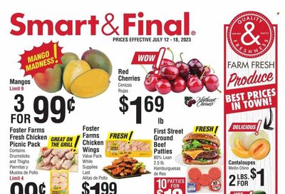 Smart & Final (CA) Weekly Ad Flyer Specials July 12 to July 18, 2023