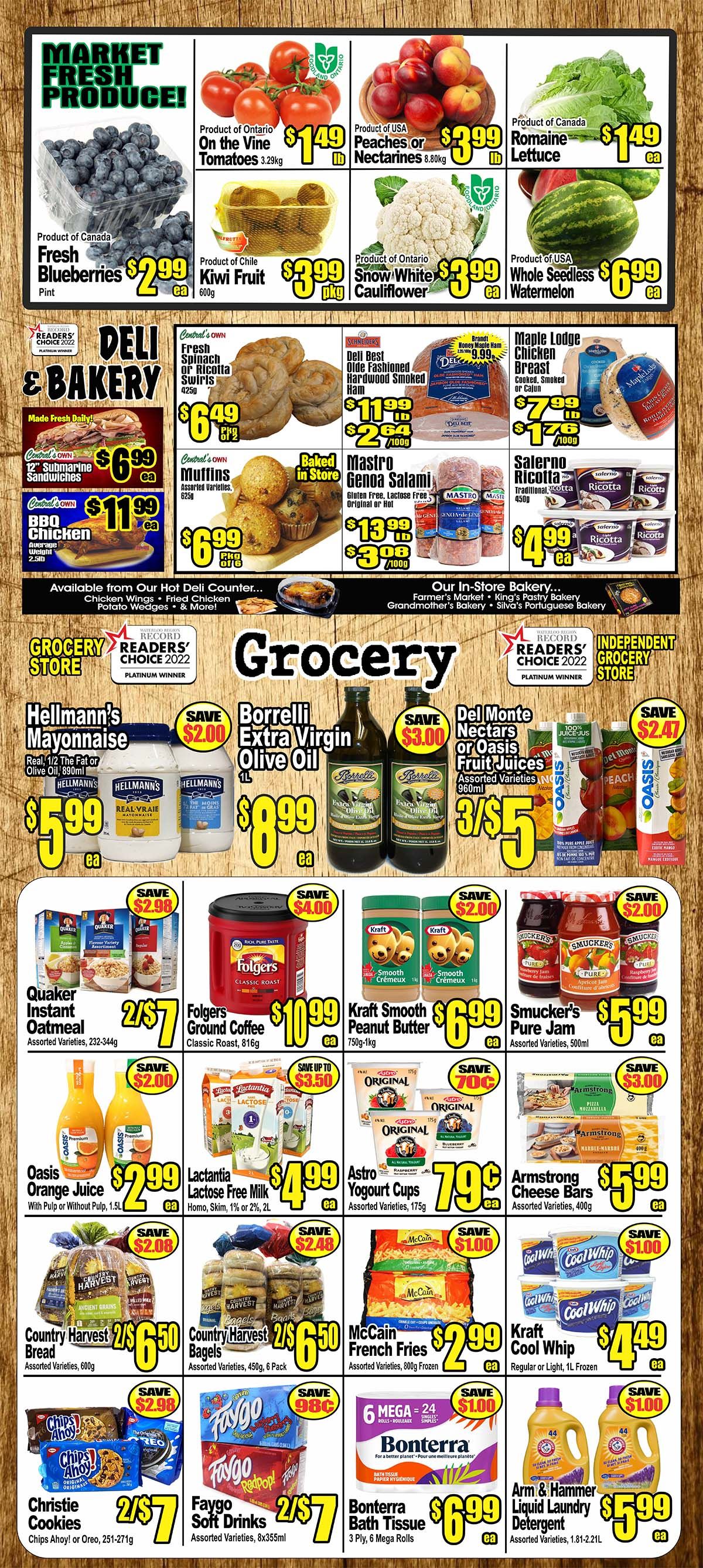 Central Fresh Market Flyer July 13 to 20