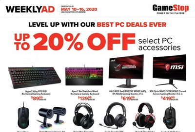 GameStop Weekly Ad & Flyer May 10 to 16
