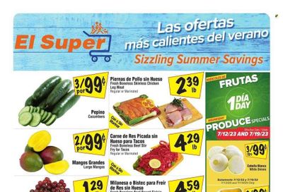 El Super (TX) Weekly Ad Flyer Specials July 12 to July 25, 2023