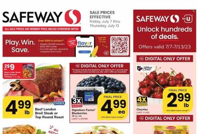 Safeway (VA) Weekly Ad Flyer Specials July 7 to July 13, 2023