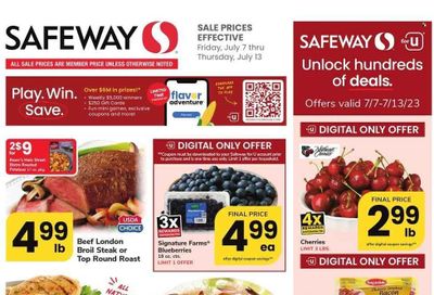 Safeway (MD) Weekly Ad Flyer Specials July 7 to July 13, 2023