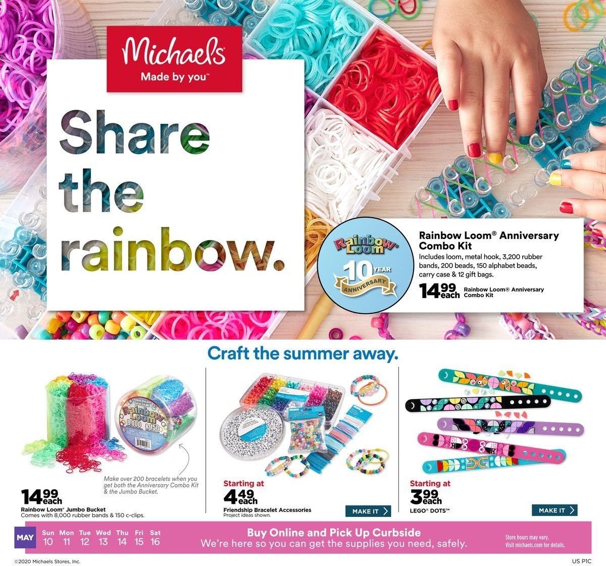 Michaels Weekly Flyer - Weekly Deals - The Big Summer Sale - May