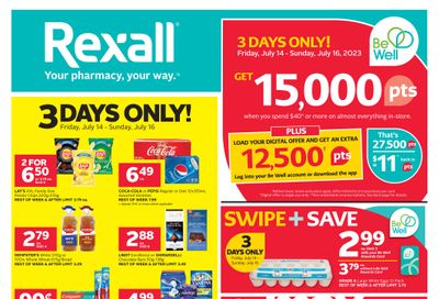 Rexall (MB) Flyer July 14 to 20