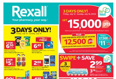 Rexall (ON) Flyer July 14 to 20