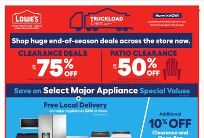 Lowe's Weekly Ad Flyer Specials July 13 to July 26, 2023