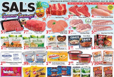 Sal's Grocery Flyer July 14 to 20