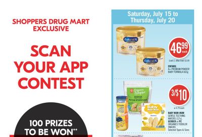 Shoppers Drug Mart (ON) Flyer July 15 to 20
