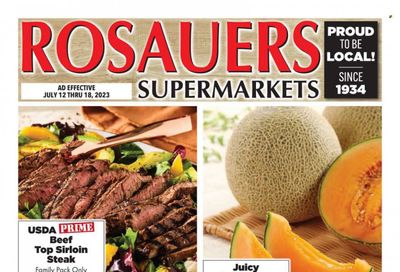 Rosauers (ID, MT, OR, WA) Weekly Ad Flyer Specials July 12 to July 18, 2023