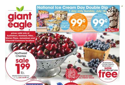 Giant Eagle (OH) Weekly Ad Flyer Specials July 13 to July 19, 2023