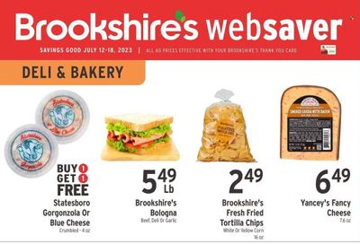 Brookshires (AR, LA, TX) Weekly Ad Flyer Specials July 12 to July 18, 2023