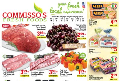 Commisso's Fresh Foods Flyer July 14 to 20