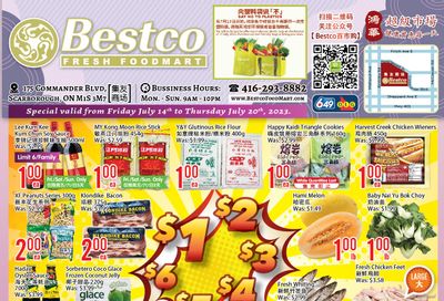 BestCo Food Mart (Scarborough) Flyer July 14 to 20