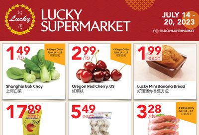 Lucky Supermarket (Edmonton) Flyer July 14 to 20