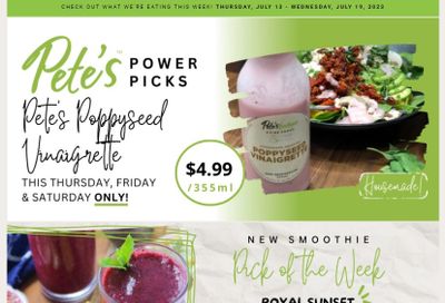 Pete's Fine Foods Flyer July 13 to 19