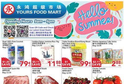 Yours Food Mart Flyer July 14 to 20