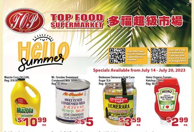 Top Food Supermarket Flyer July 14 to 20