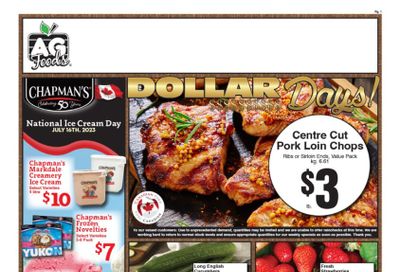 AG Foods Flyer July 14 to 20