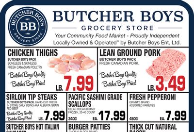Butcher Boys Grocery Store Flyer July 14 to 20