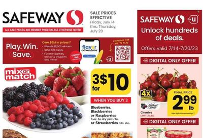 Safeway (DE) Weekly Ad Flyer Specials July 14 to July 20, 2023