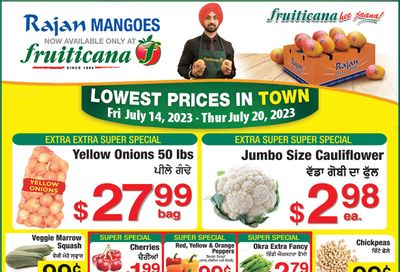 Fruiticana (Calgary) Flyer July 14 to 20
