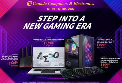Canada Computers Flyer July 14 to 20