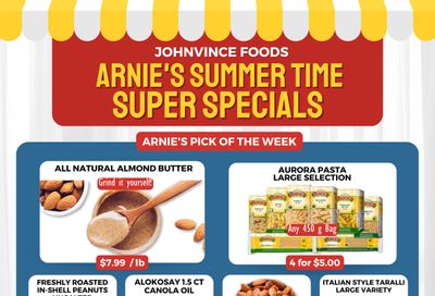 Johnvince Foods Flyer July 15 to 28